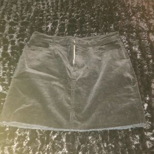 Corduroy skirt